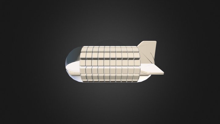 airship1 3D Model