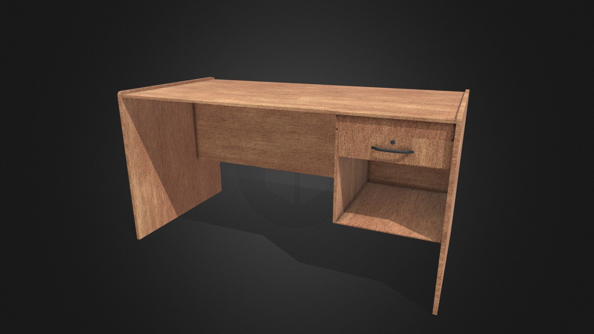 Office Desk - Download Free 3D model by Kaicho (@thela281099) [5afe4d2 ...