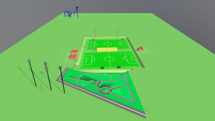 Parco Lazise 3D Model