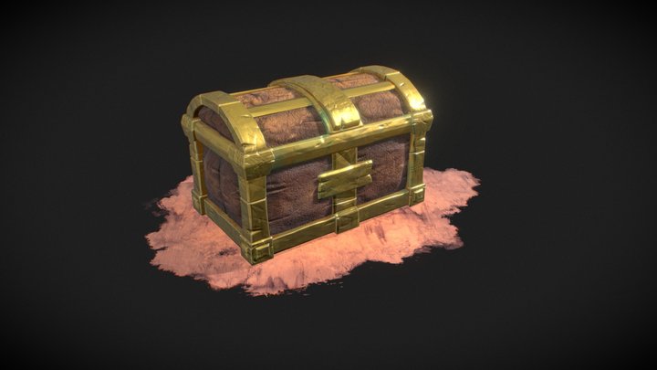"Treasure Chest" — Assignment @DAE 3D Model