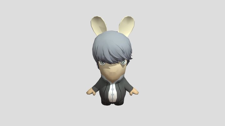 Rabbid Yu Narukami 3D Model