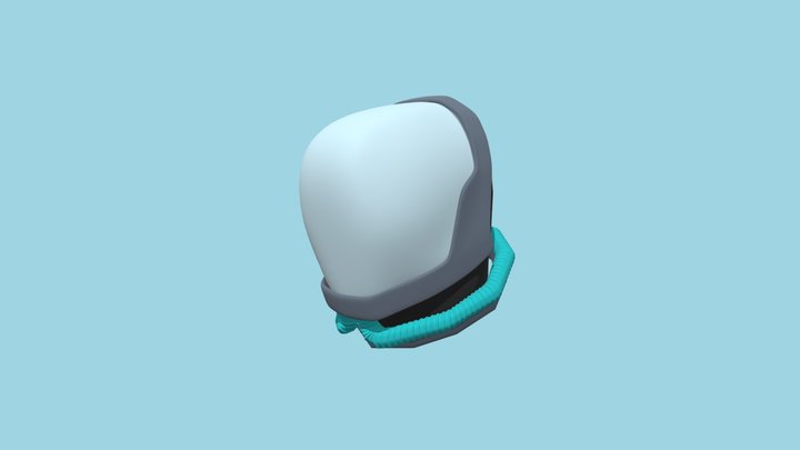 Space Helmet 3D Model