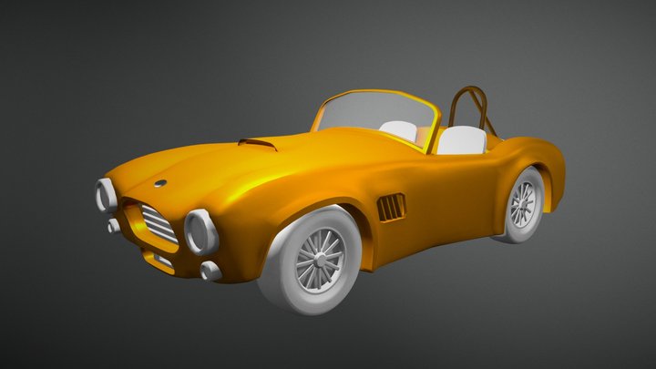 Cobra Shelby Car 3D Model