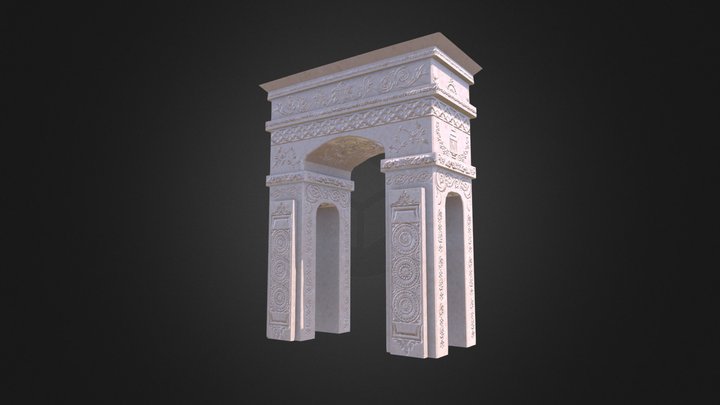 Ancient Archway 3D Model