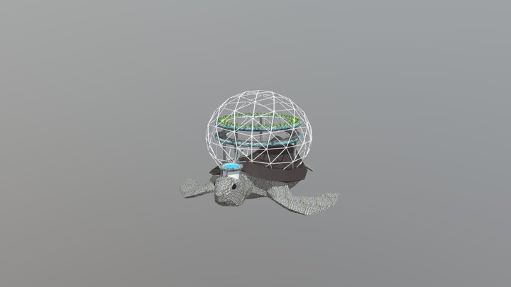 Tartaruga Cosmica 3D Model