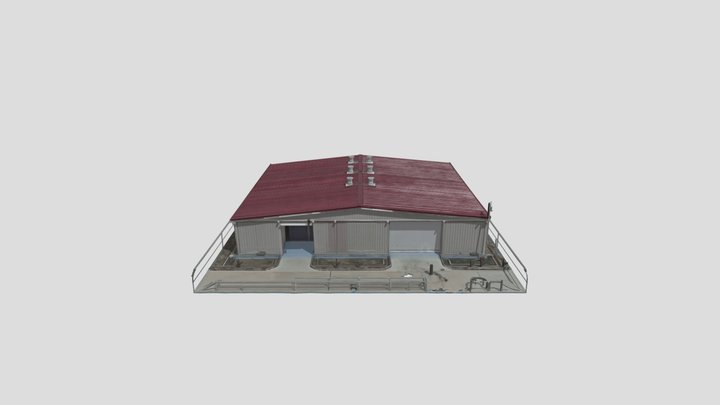 Gudang +warehouse+3d+model