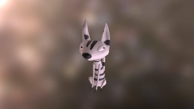 Cat01 3D Model