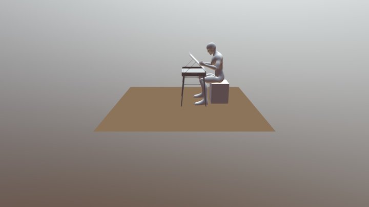 Let's Gogh - montado 3D Model