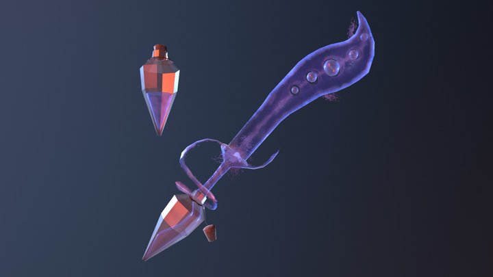 Elemental sword 3D Model