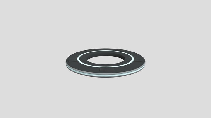 Turntable_hollow_centered 3D Model