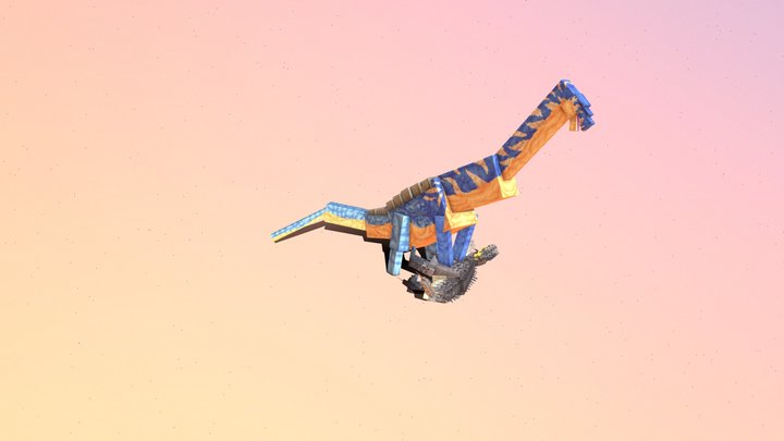 giga vs argentino 3D Model
