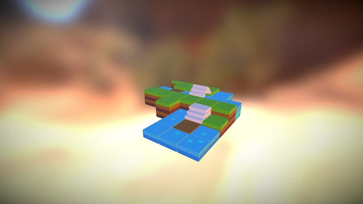 little island 3D Model