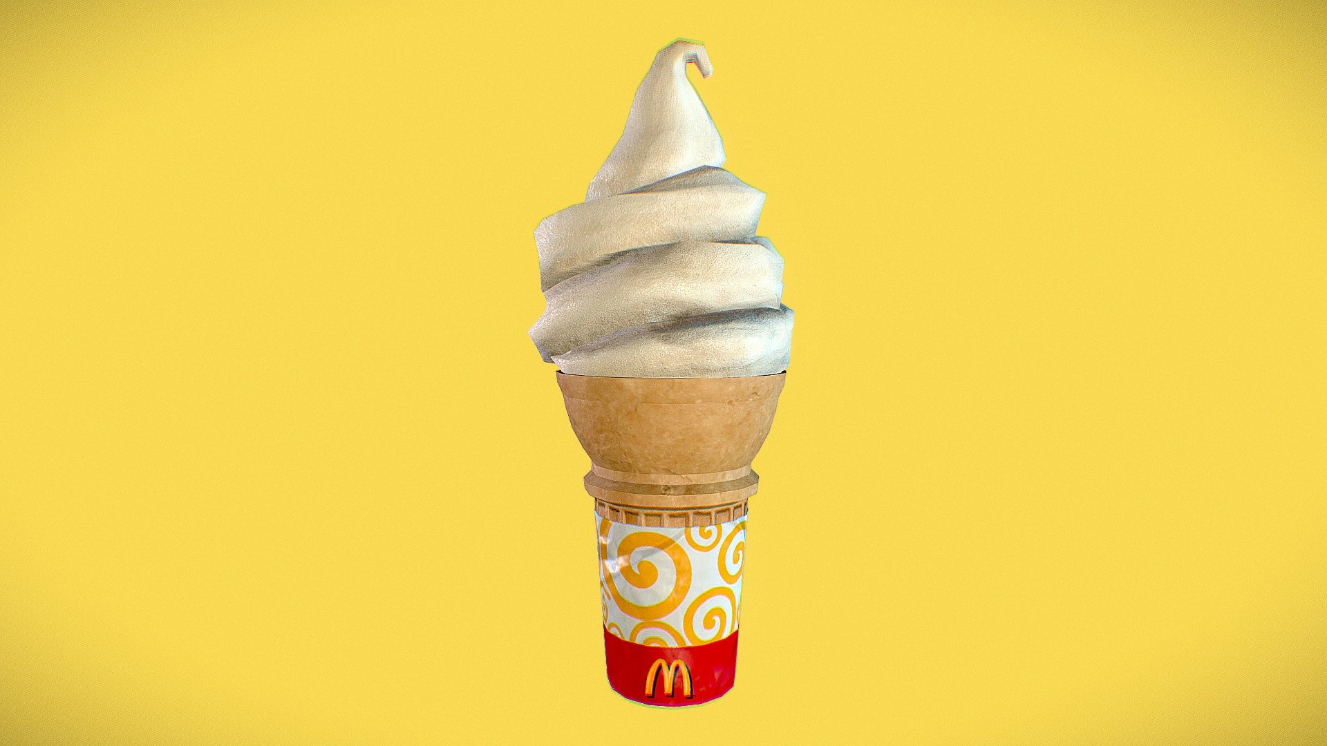 Mc Donalds Vanilla Cone