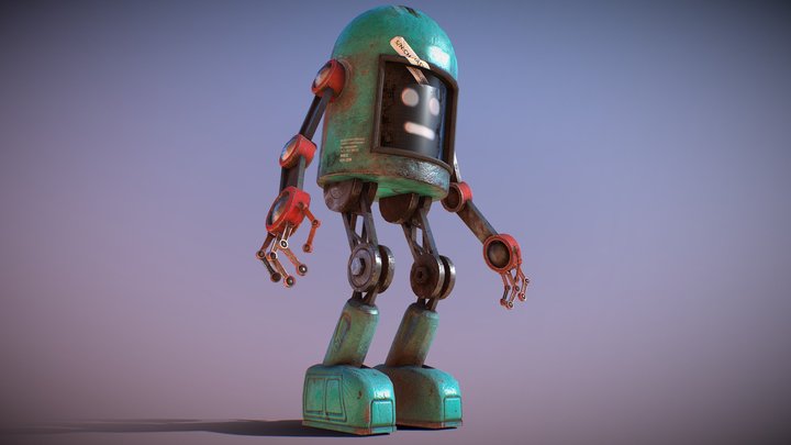 Mobi - Robot 3D Model