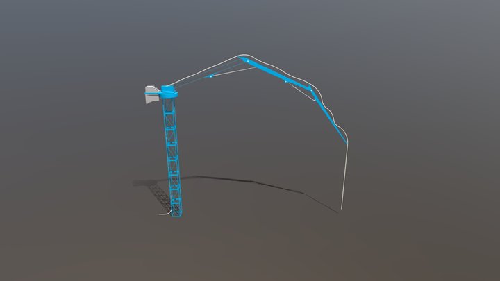 Concrete Boom 3D Model