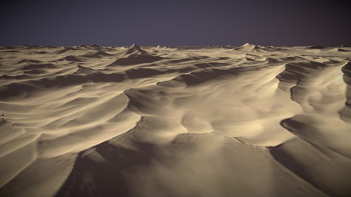 Dunes 3D Model