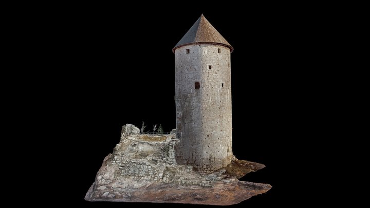 Ravbarjev stolp (Kleinburg) 3D Model