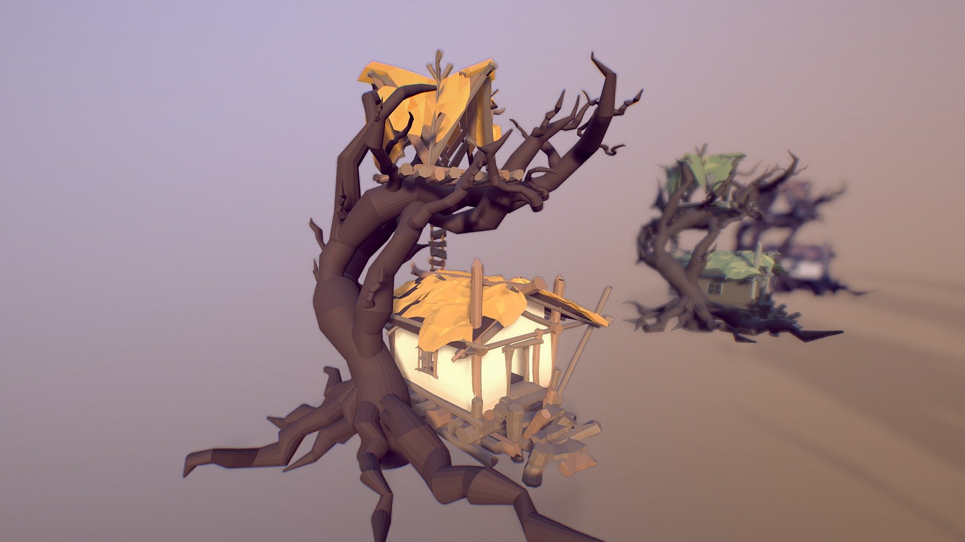 Fantasy Houses ( Low Poly )