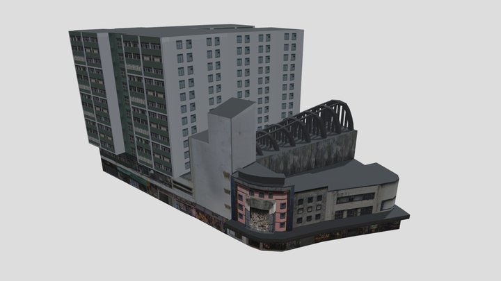 皇都戲院 State Theatre@Hong Kong 3D Model