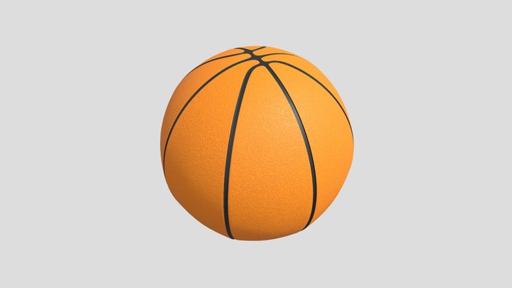 Basket Ball 3D Model