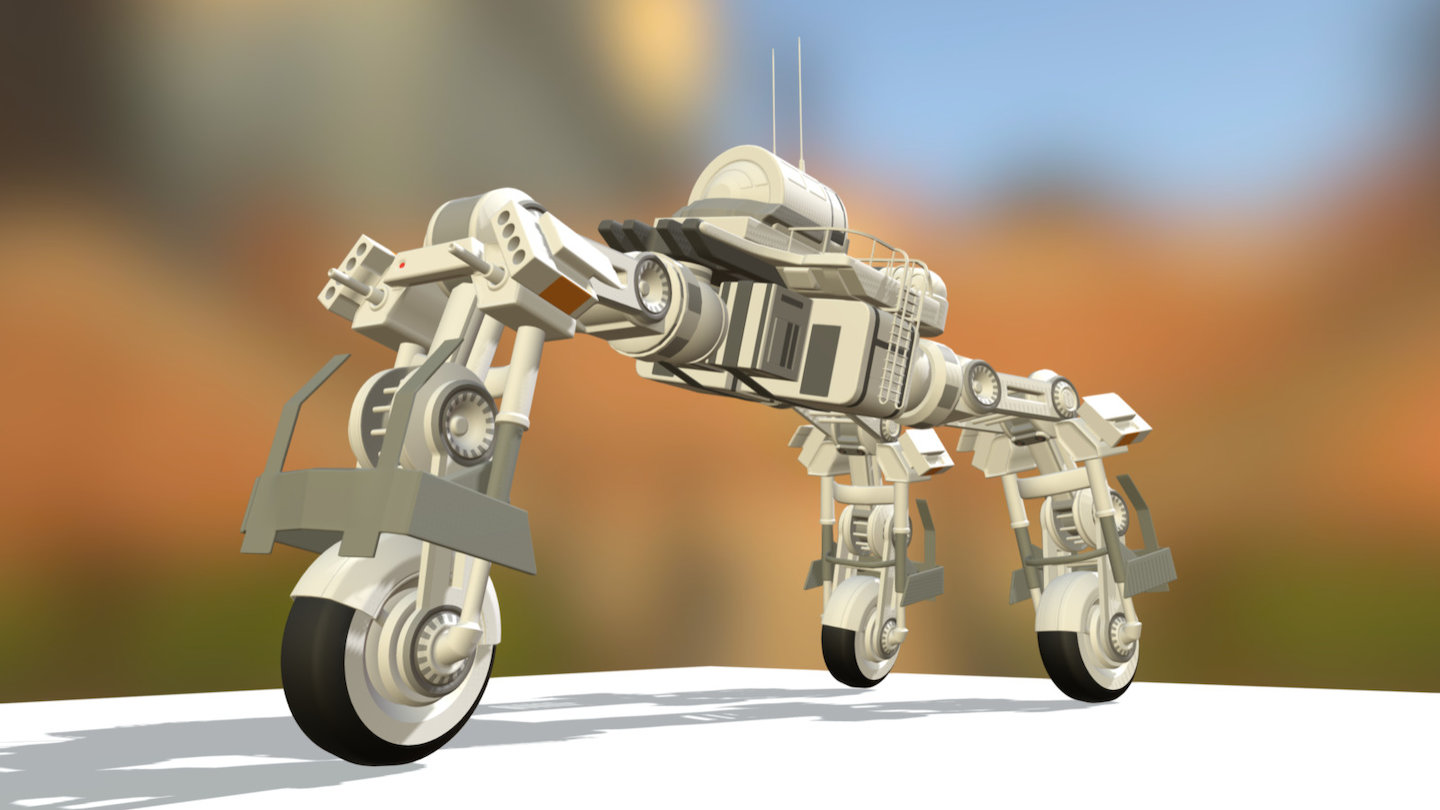 Modular Sci-fi Vehicle Set 0.115 Test