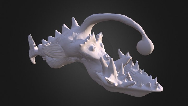Suzanne Fish  - BEAST: Deep Sea 3D Model