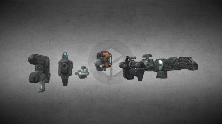 MEC WEAPONS – Modello 3D gratuito STL