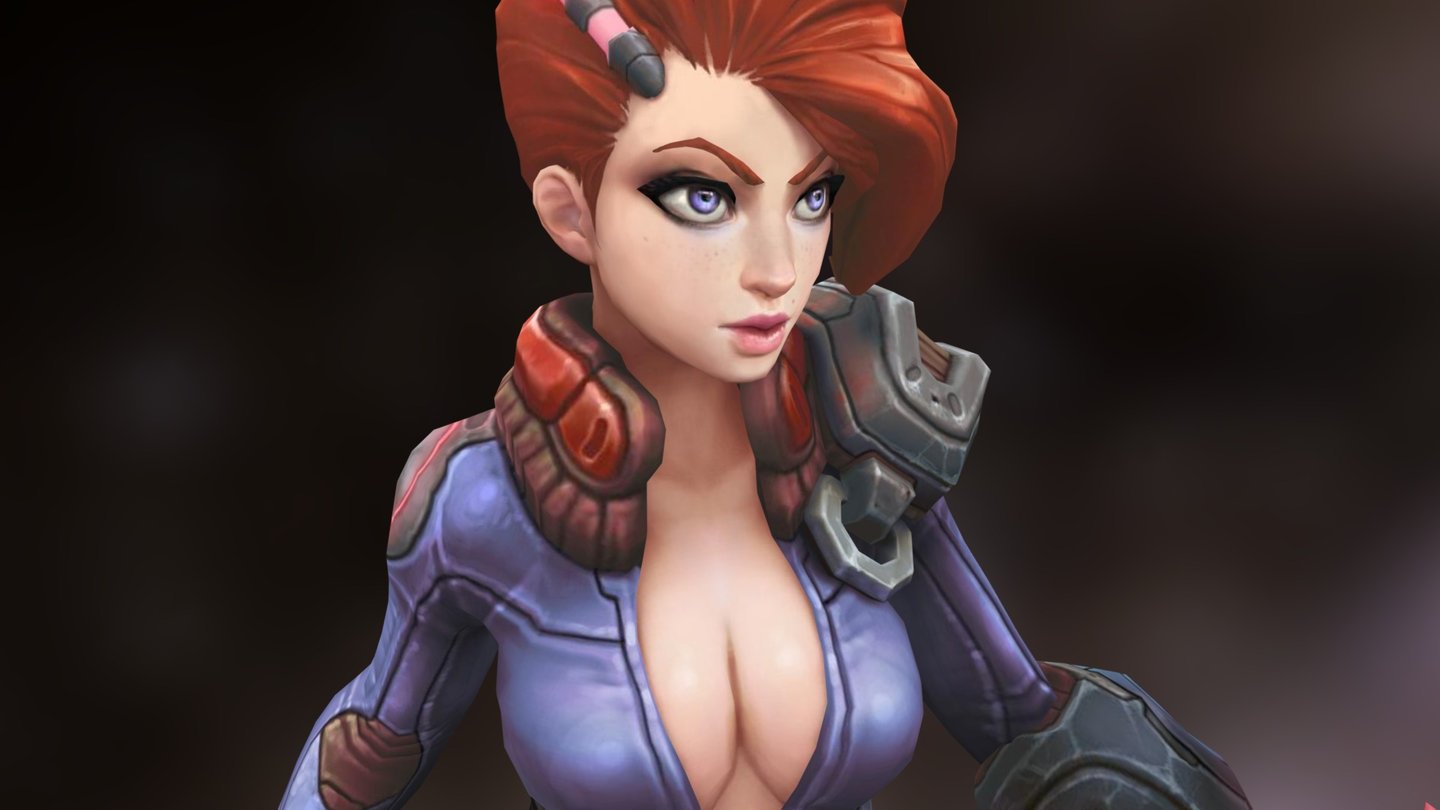 //PinkBlade — Sketchfab embed 3D viewer