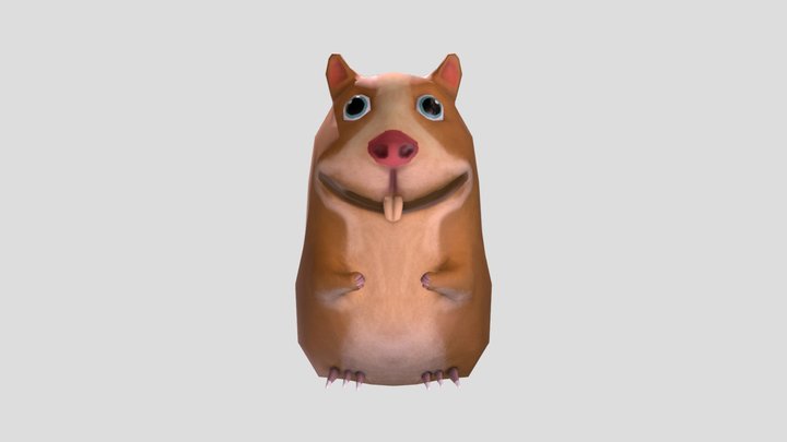 Chomik 3D Model