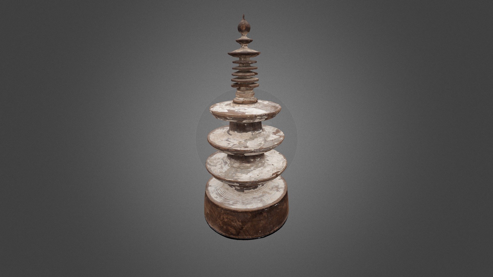 Model Pagoda (百万塔 Hyakumantô)