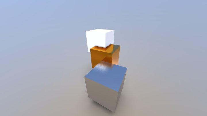 Cubes 3D Model