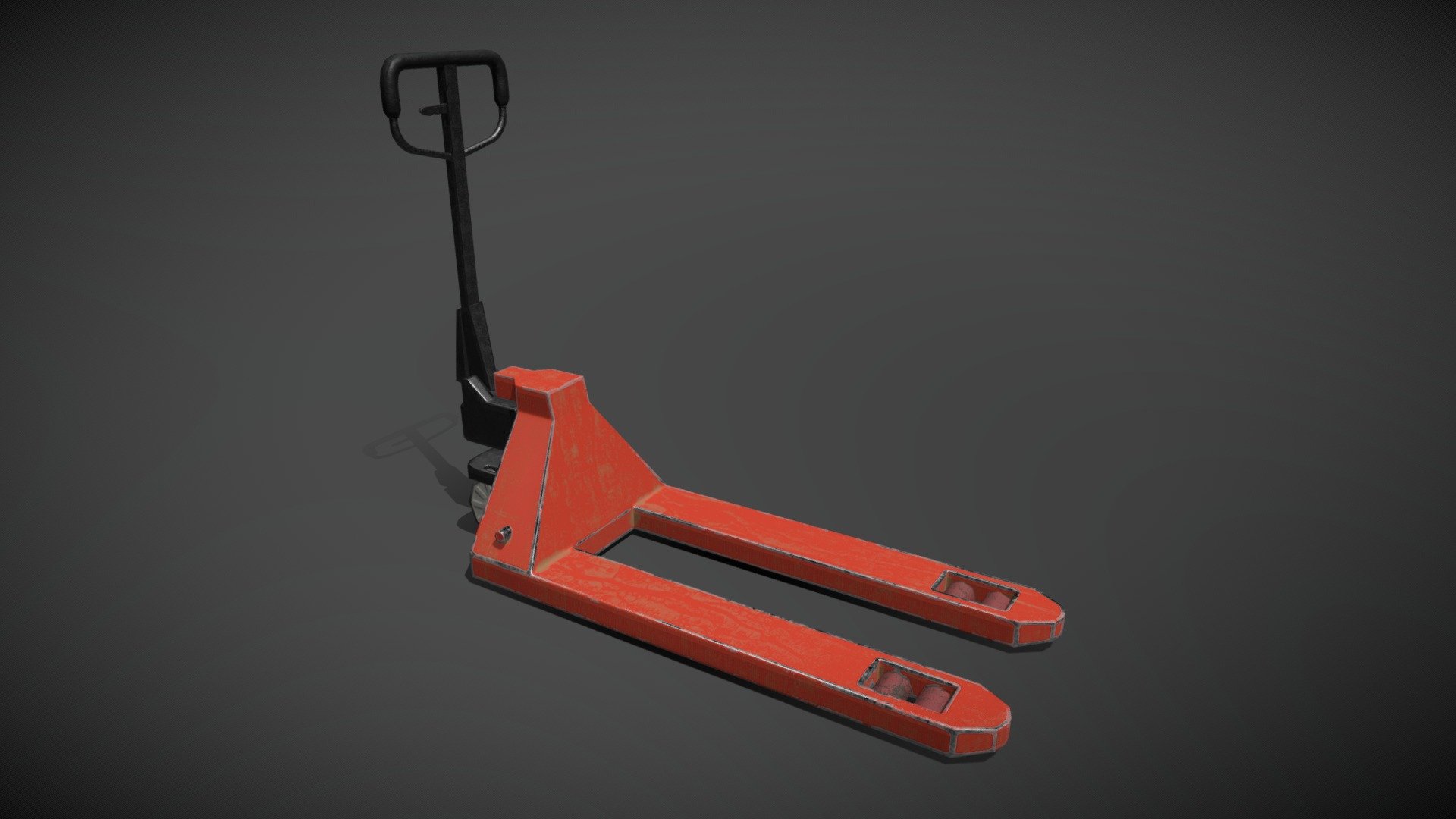Low Poly Pallet Jack