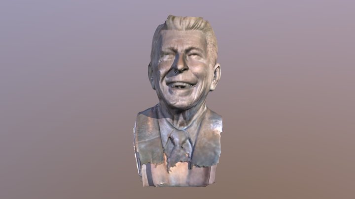 Ronald Reagan Head Bust 4 – Modelo 3D gratuito STL