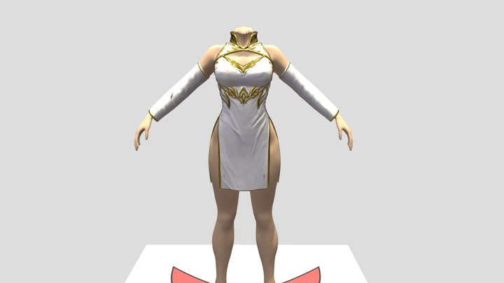 Avatall Eve Xiaomei  (小美) Dress – Free 3D Model STL
