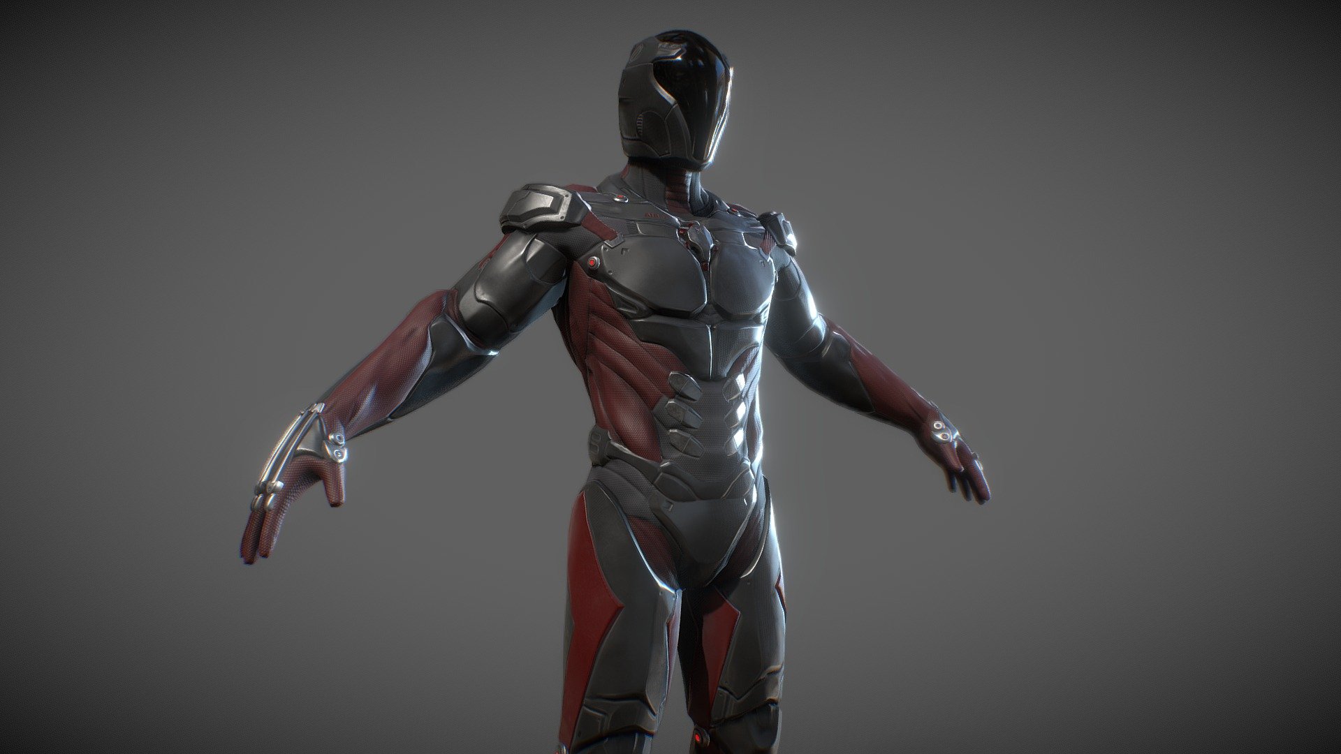 Voss Warfare Power Suit - 3D model by nemerius [5b0d5b1] - Sketchfab