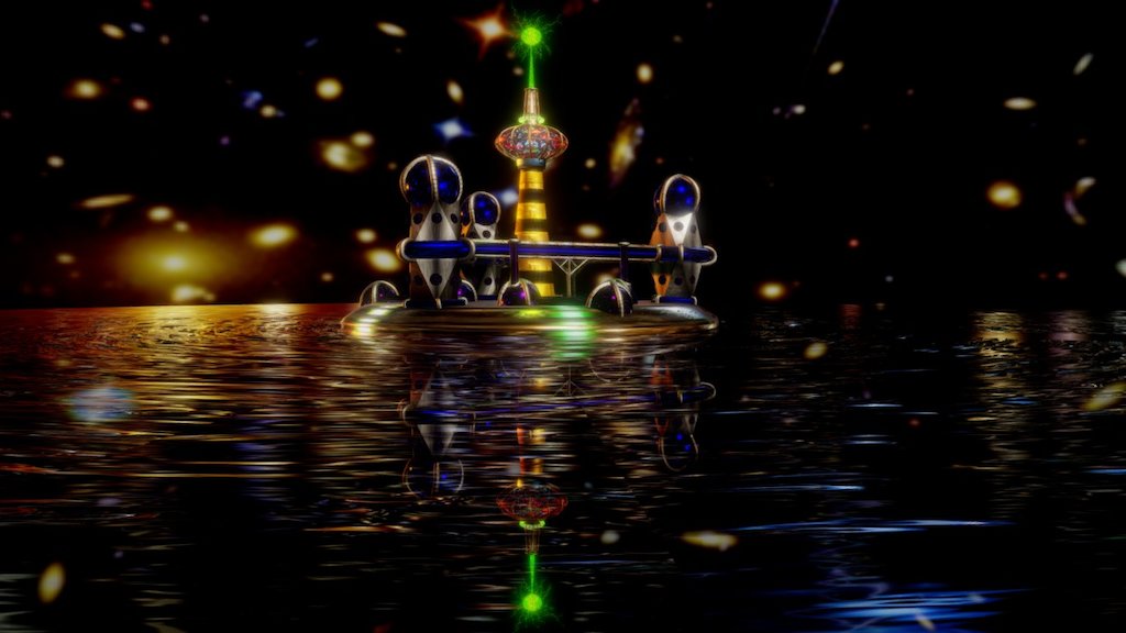 The lighthouse at the end of the Universe