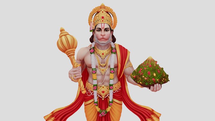 Hanuman 3D models - Sketchfab