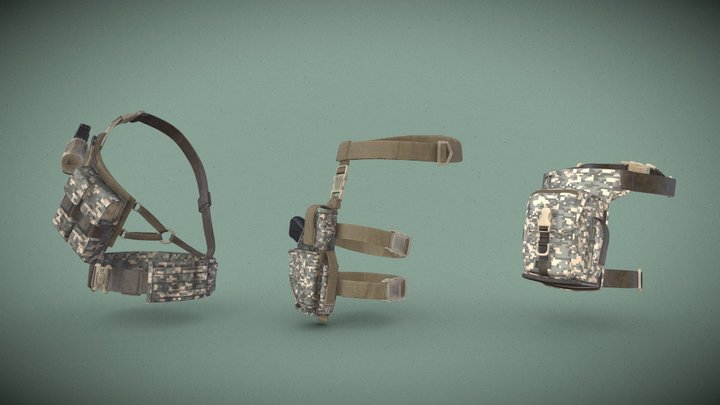 Tactical Holster Pack – Gratis 3D-model STL