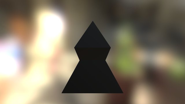 LOWEST Poly Pawn 3D Model