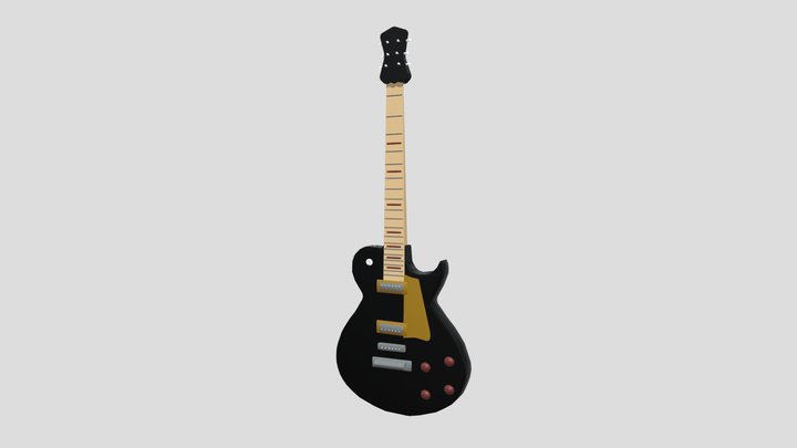 Guitar 3D Model