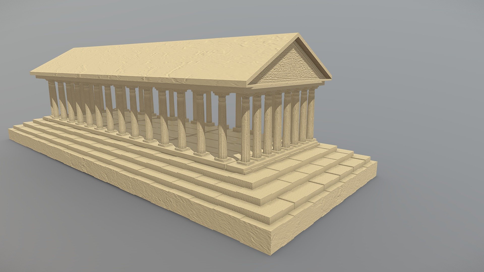 Парфенон - 3D model by anastasia_churkina [5b0fc59] - Sketchfab