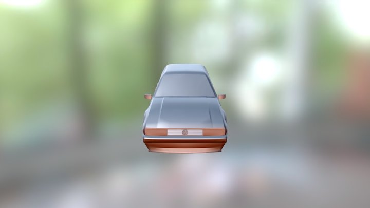 Vw Scirocco II V1.1 3D Model
