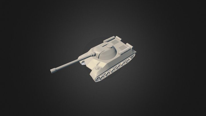 Tank  IS-3 3D Model