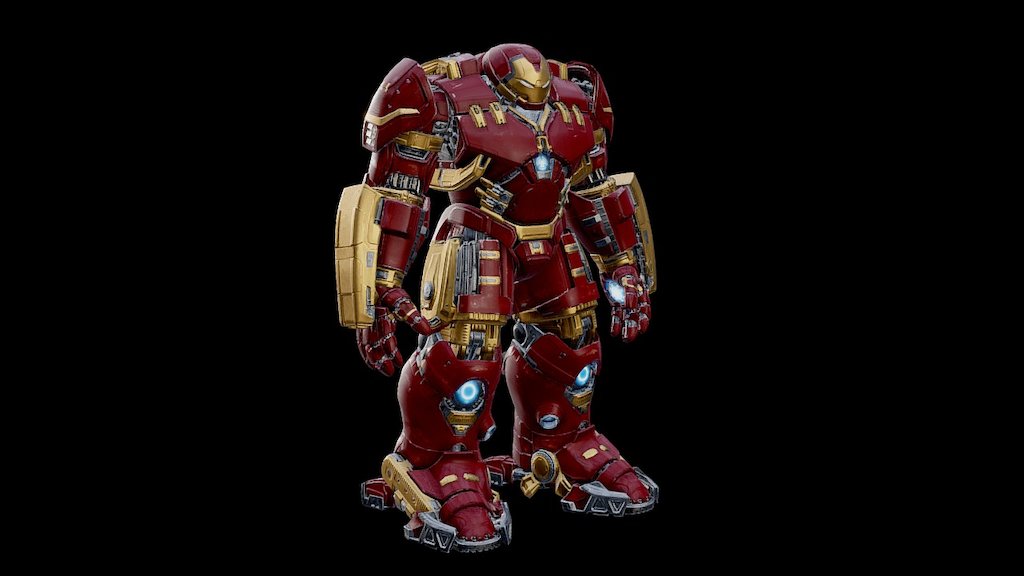 Hulkbuster — Sketchfab embed 3D viewer