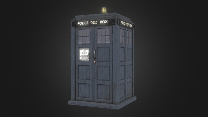 2005-2010 TARDIS 3D Model