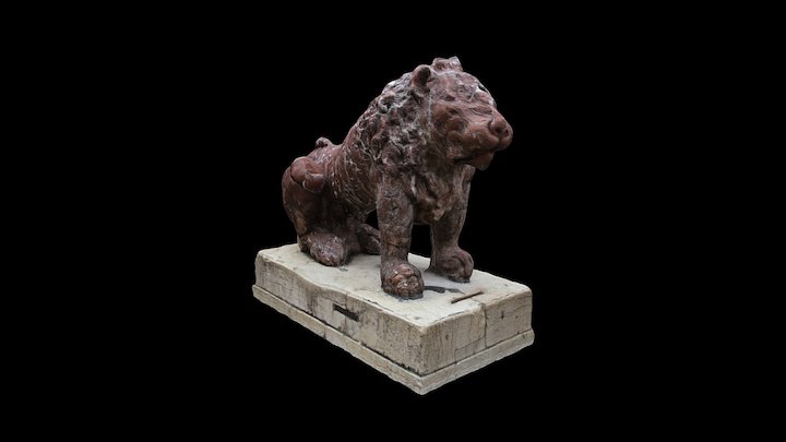 Leoncino di Piazza San Marco. 3D Model
