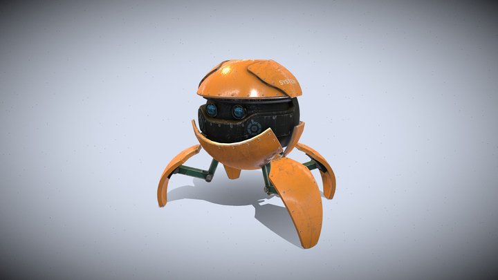 Robot_006 3D Model