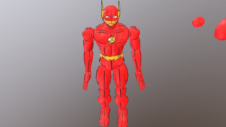 Flash2-4 3D Model