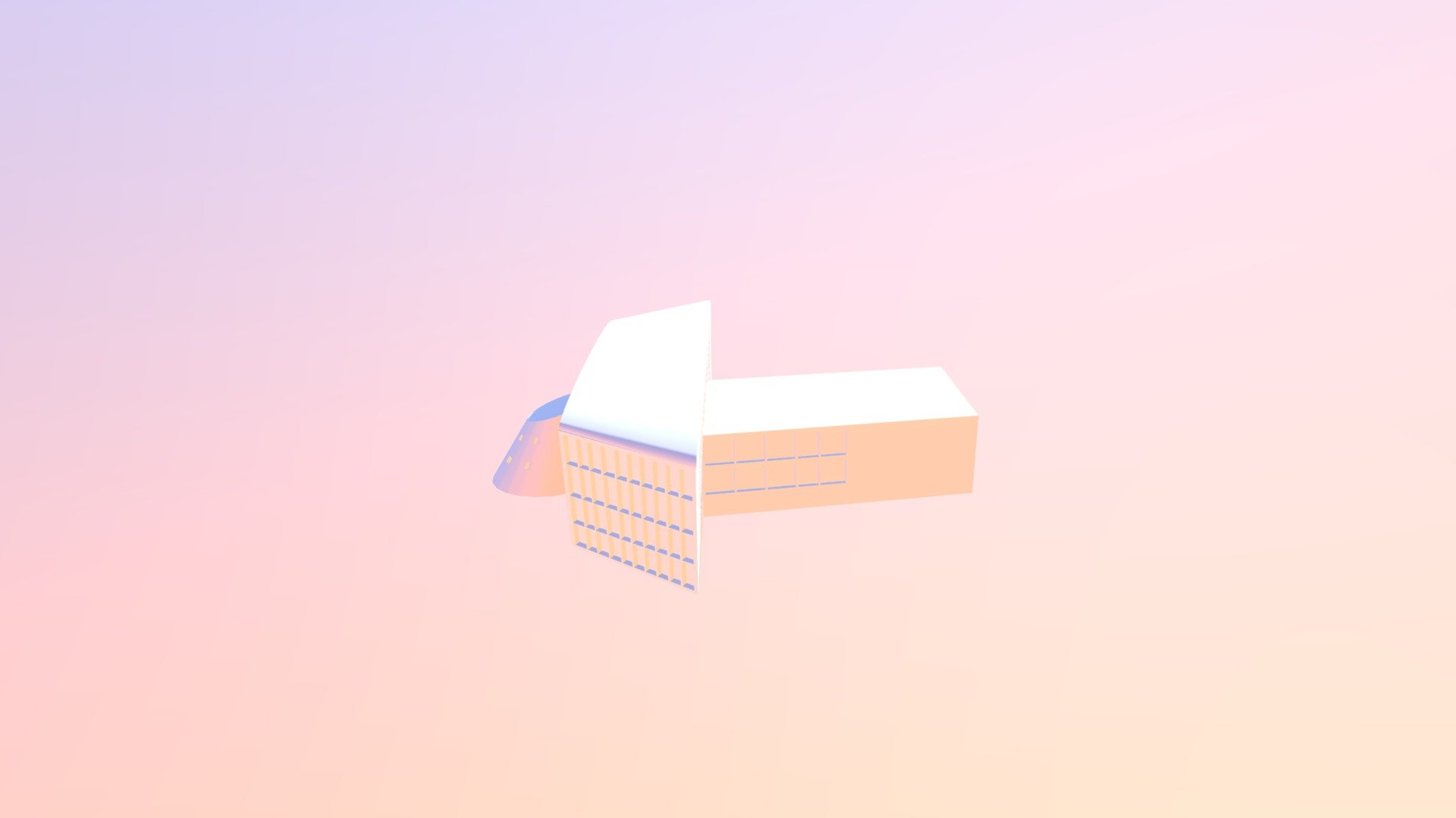 Rådhuset I Hamar - 3D model by Grillspyd [5b15793] - Sketchfab