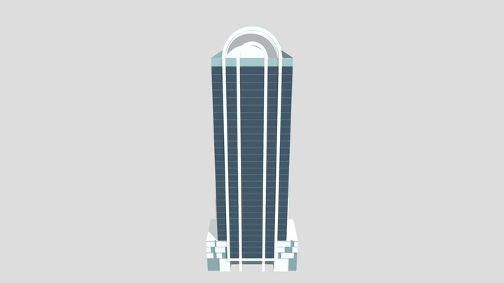 Torre AAA Luanda 3D Model